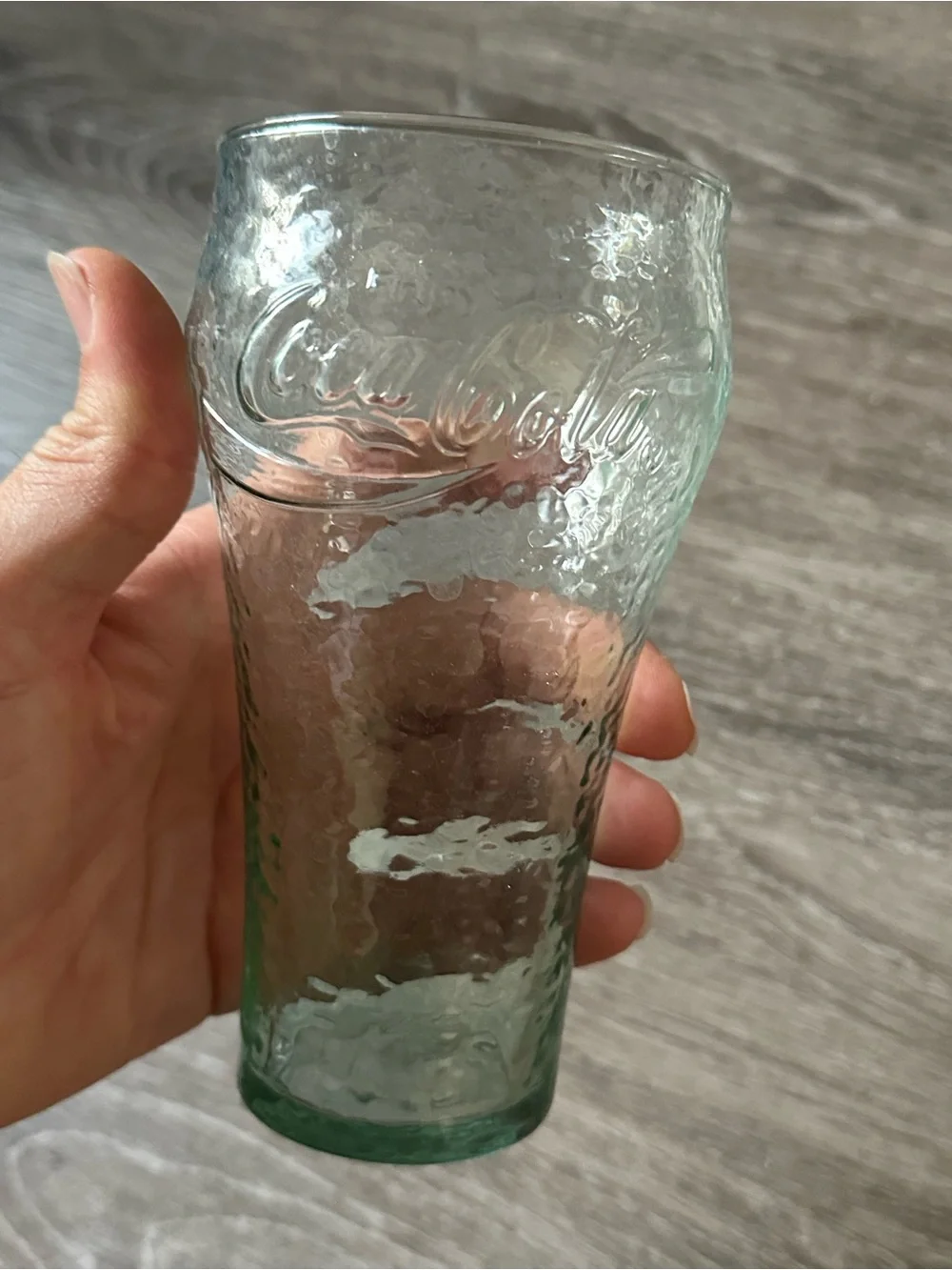 Houston Harvest Coca-Cola Christmas mug from 2004 & Glass Cup